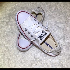White Converse Shoes